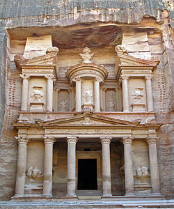 Al-Khazneh, the Treasury at Petra, Jordan