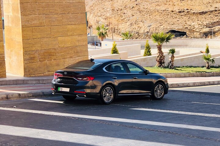 Private car used for transfers and tours in Jordan
