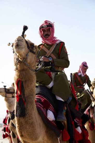 A member of the Desert Patrol at Wadi Rum