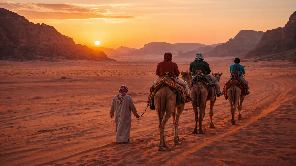 Balade Chameau Wadi Rum