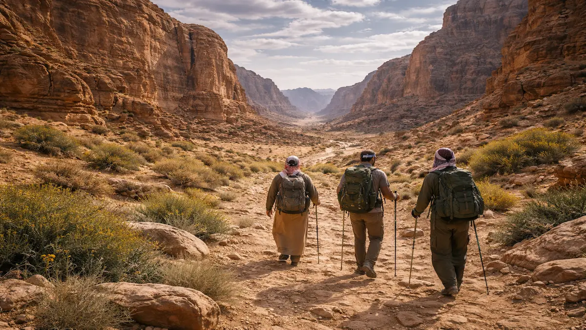 Trekking Hiver Wadi Rum