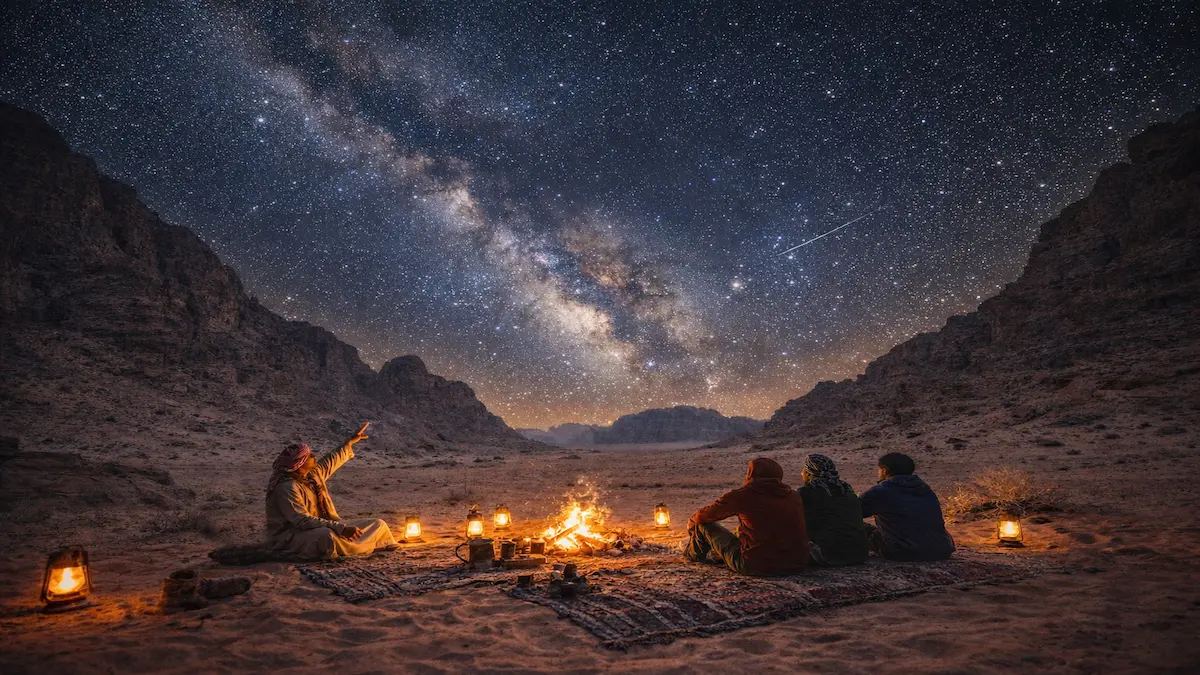 Observation Étoiles Wadi Rum