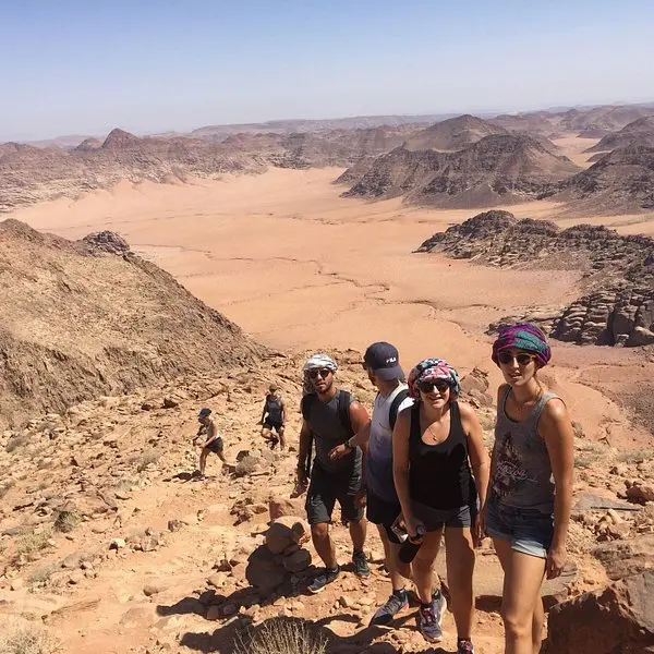 Randonnée au Wadi Rum